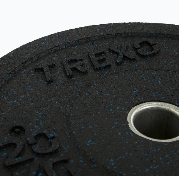 Диски для штанги бамперові олімпійські XTREXO чорні TRX-BMP020 20 кг 46357747 фото