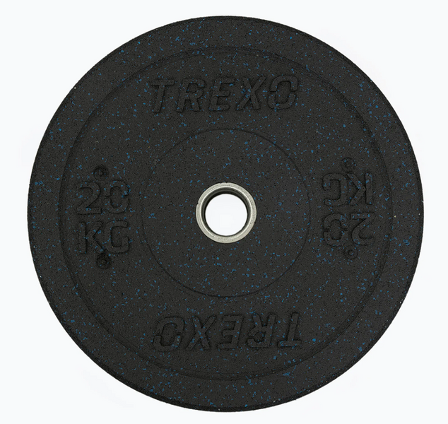 Диски для штанги бамперові олімпійські XTREXO чорні TRX-BMP020 20 кг 46357747 фото